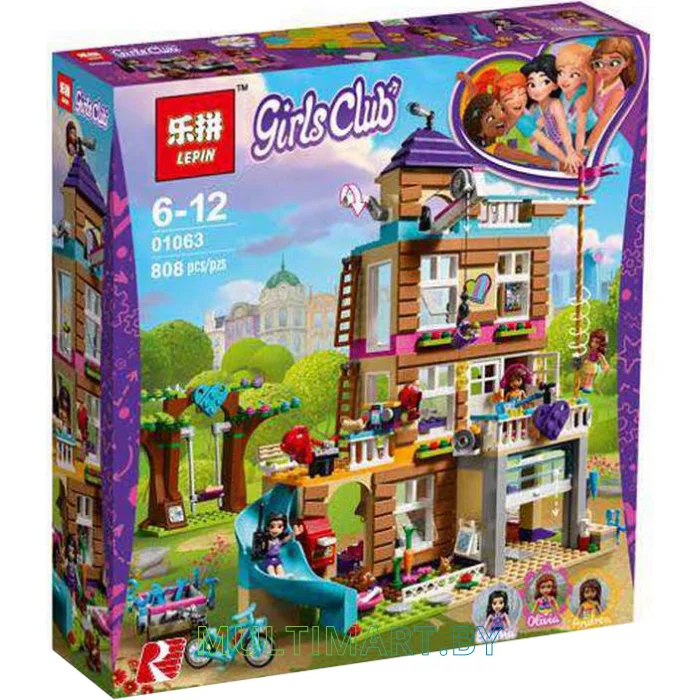 Конструктор Lepin 01063 Дом Дружбы (808 деталей)